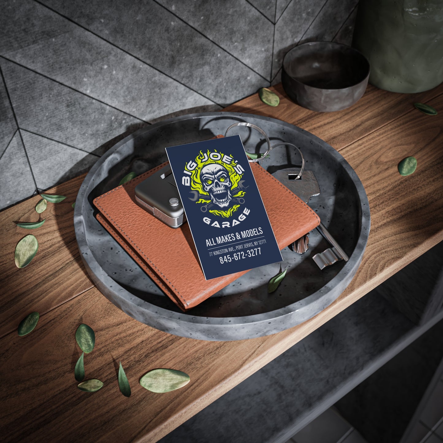 BIG JOE's GARAGE - Business Cards