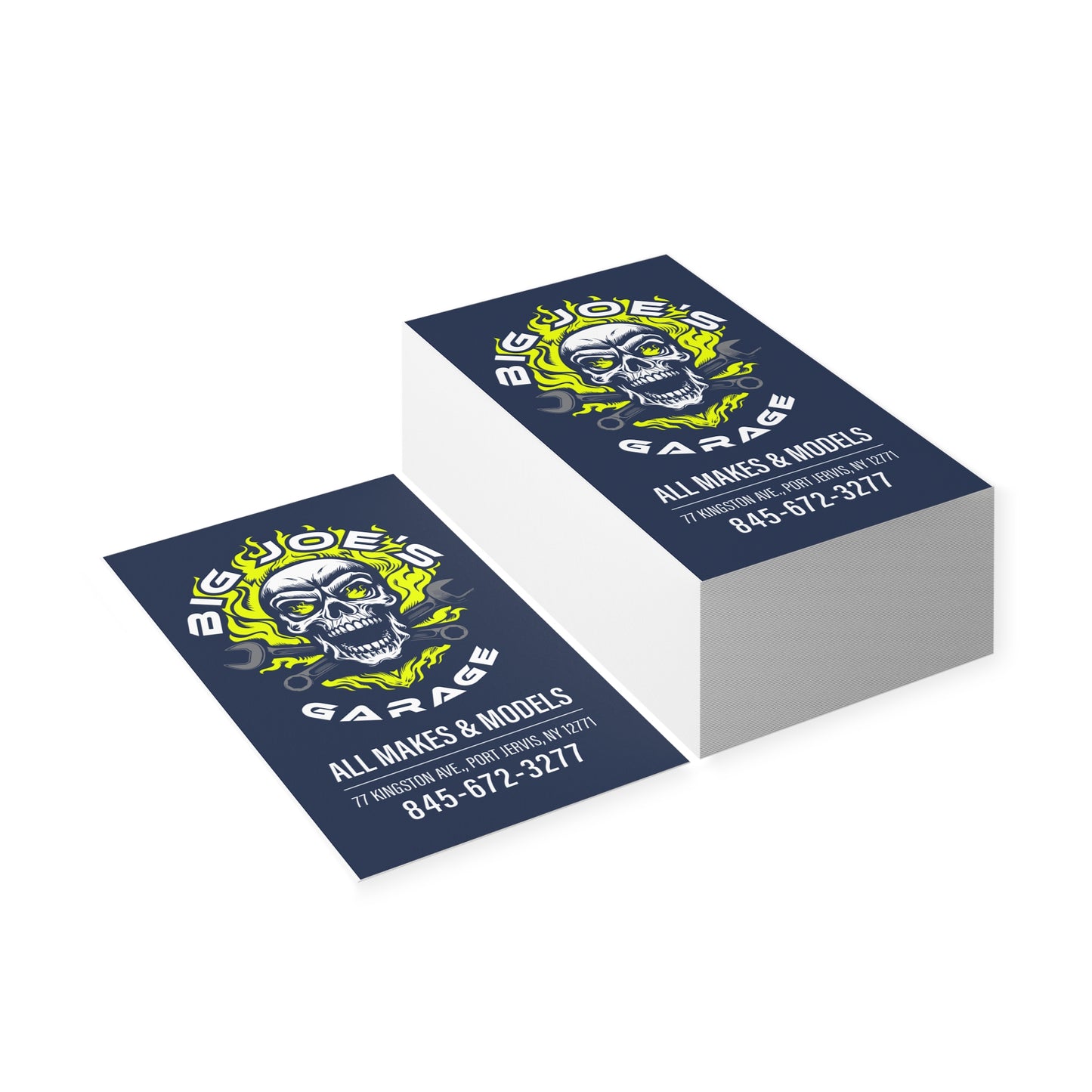 BIG JOE's GARAGE - Business Cards