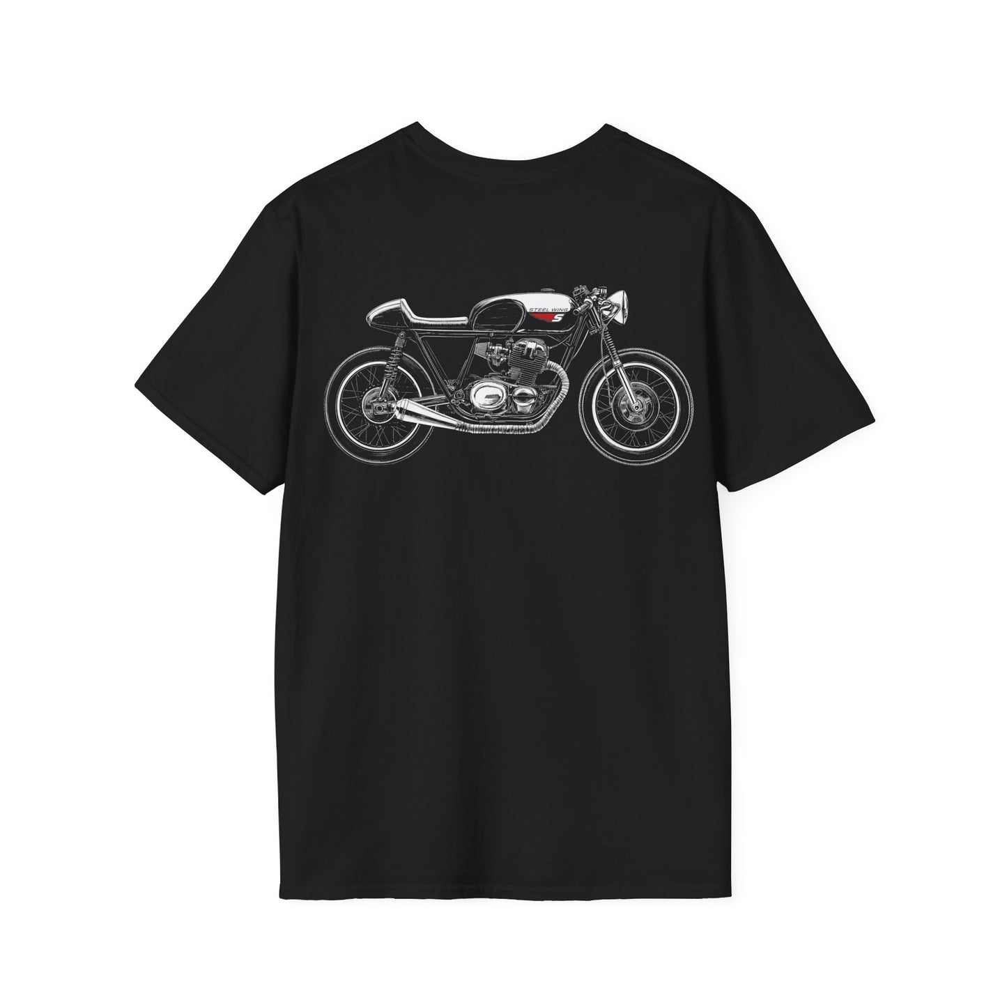 STEEL WING Cafe Racer  - Tee Shirt