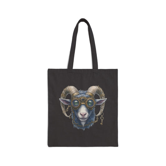 MESA BILLY Cotton Canvas Tote Bag