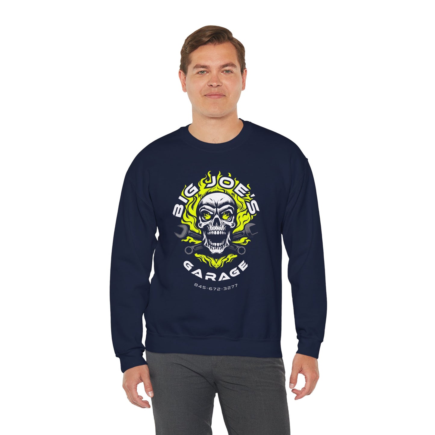 BIG JOE'S GARAGE - Heavy Blend Sweatshirt