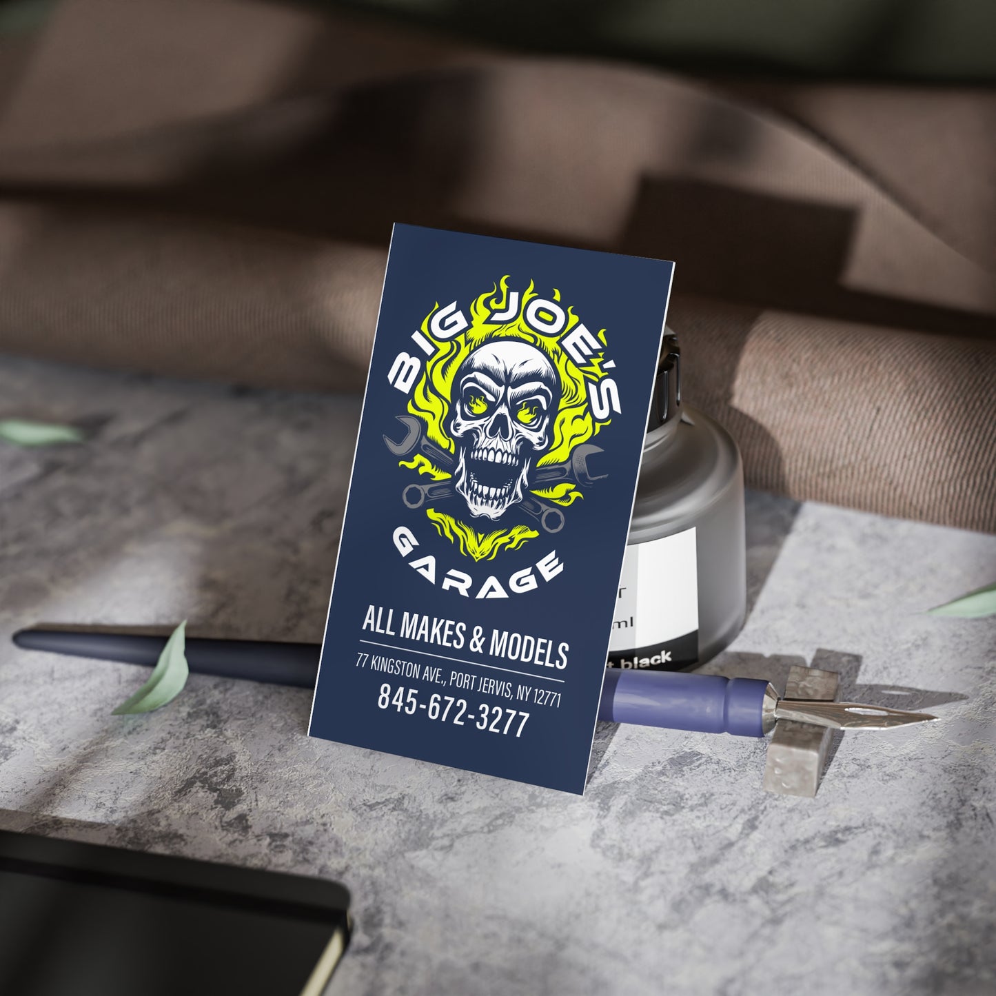 BIG JOE's GARAGE - Business Cards