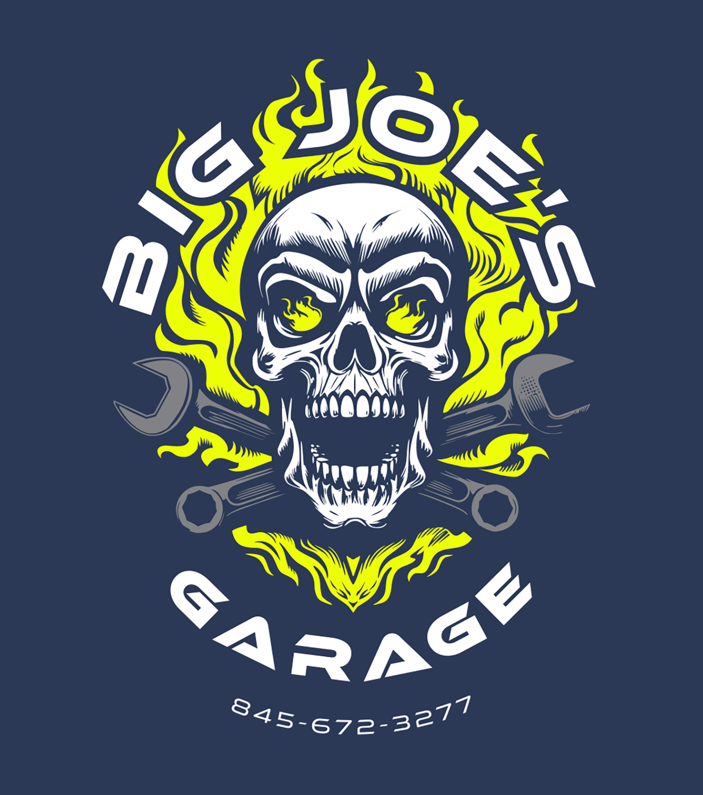 BIG JOE'S GARAGE - Heavy Blend Sweatshirt