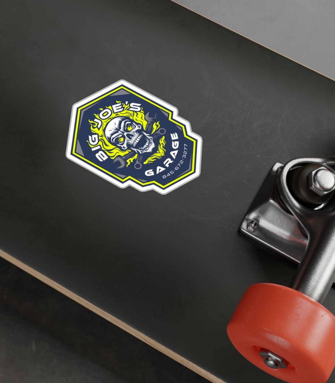 BIG JOE'S GARAGE - Vinyl Sticker