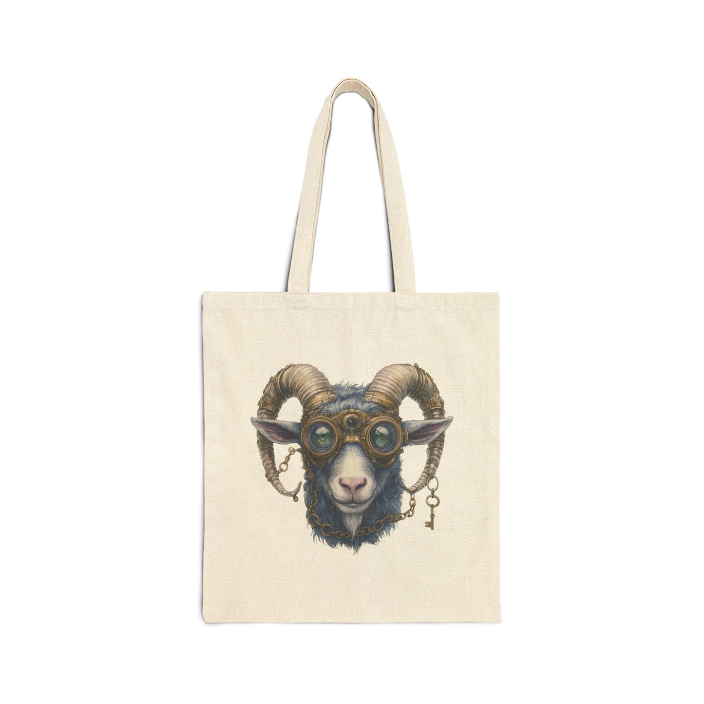 MESA BILLY Cotton Canvas Tote Bag