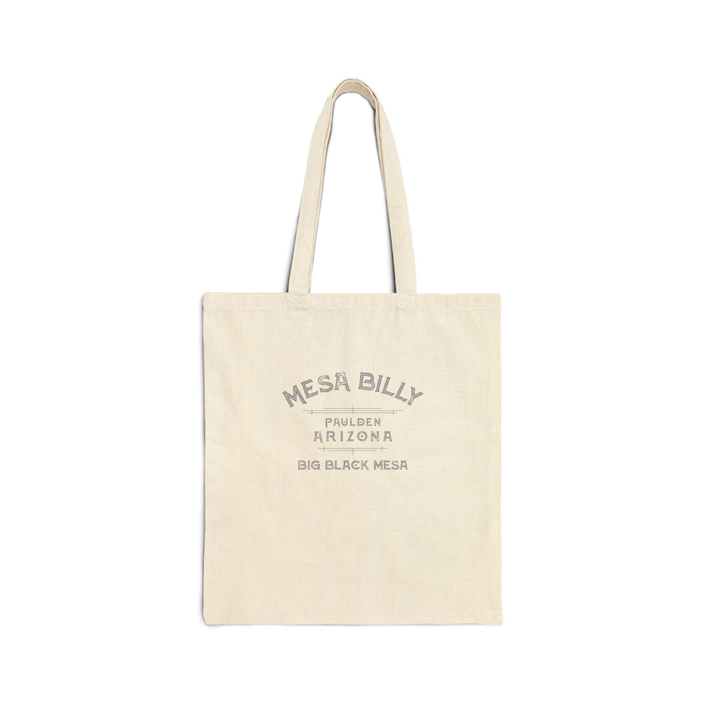 MESA BILLY Cotton Canvas Tote Bag