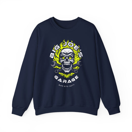 BIG JOE'S GARAGE - Heavy Blend Sweatshirt