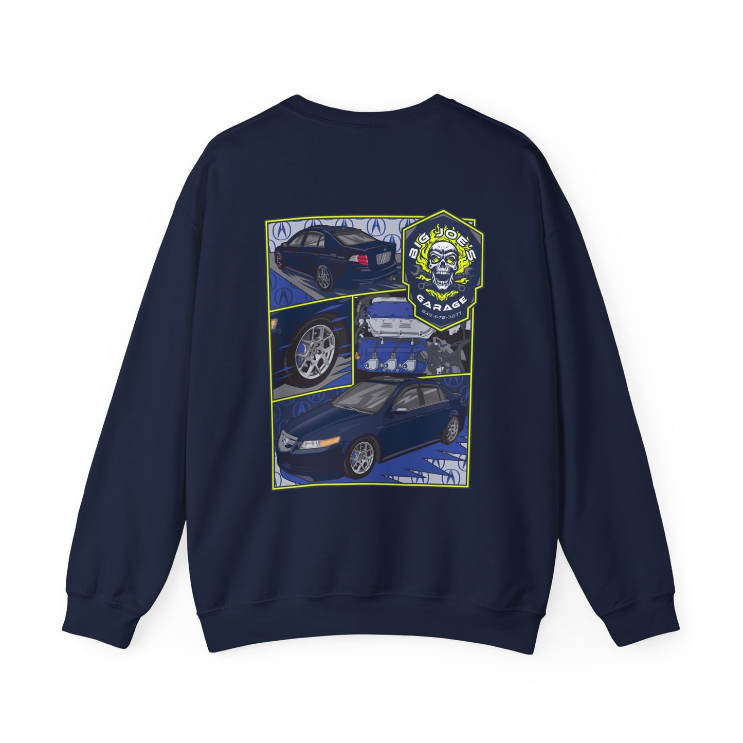 BIG JOE'S GARAGE - Heavy Blend Sweatshirt