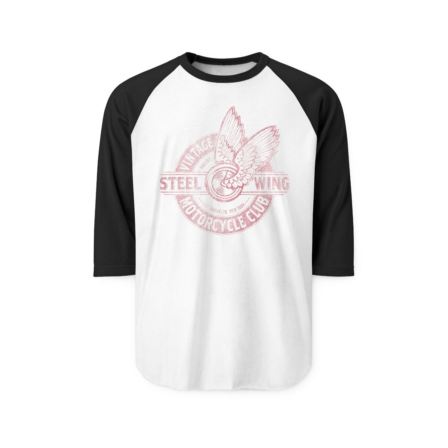 STEEL WING MOTO CLUB Raglan Shirt